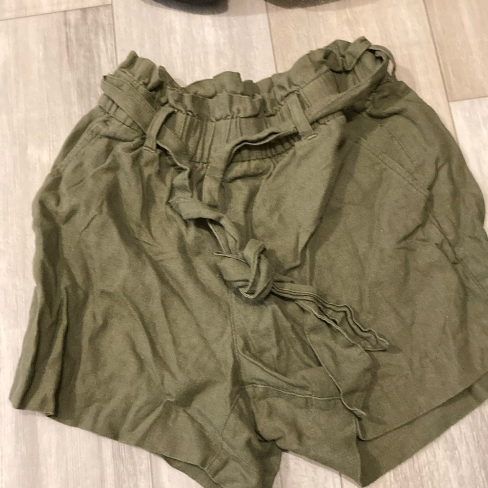 Old Navy Green shorts. Elastic wasitband